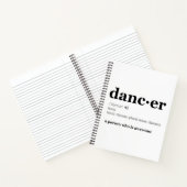 ダンサーの定義 ノートブック (内部)