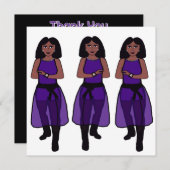 ダンサーの真紫A シーズンカード (正面/裏面)