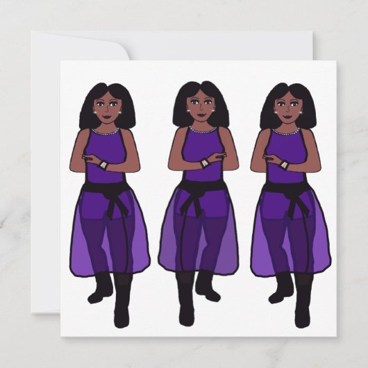 ダンサーの真紫A シーズンカード (正面)