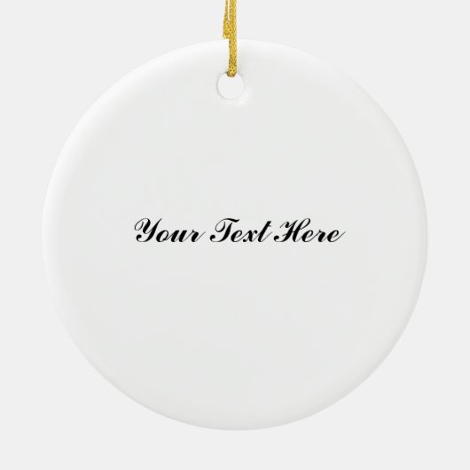 ダンサーの祈りの言葉のカスタマイズ可能なオーナメント セラミックオーナメント (裏面)