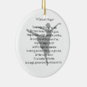 ダンサーの祈りの言葉のダンスの写真のオーナメント セラミックオーナメント (右)