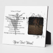 ダンサーの祈りの言葉舞踏台 フォトプラーク (側面)