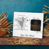 ダンサーの祈りの言葉舞踏台 フォトプラーク (側面)