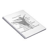 ダンサーの祈りの言葉 ノートブック (右側)