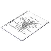 ダンサーの祈りの言葉 ノートブック (左側)