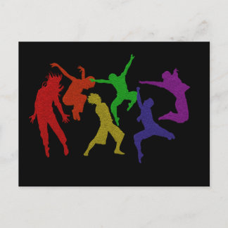 ダンサーの郵便はがき ポストカード