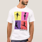 ダンサーのidanceのワイシャツ tシャツ (正面)