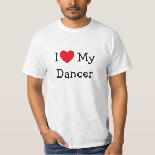 ダンサーのTシャツが大好き Tシャツ