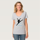 ダンサーのTシャツ Tシャツ (正面フル)