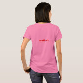 ダンサーもしは誰よりも楽なサッカーシャツだった Tシャツ (裏面フル)