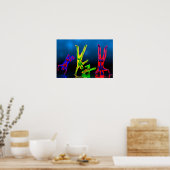 ダンサーを分割 ポスター (キッチン)