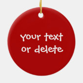 ダンサーオーナメント私はむしろスイング踊り靴になる セラミックオーナメント (裏面)