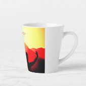 ダンサーグリーティングサンライズサンダーコーブ カフェラテマグ (右)