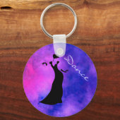 ダンサーシルエット キーホルダー (正面)