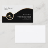 ダンサージャンプアイコンダンサーダンサー振付家BusinessCard 名刺 (正面/裏面)