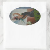 ダンサースペインの 楕円形シール (バッグ)