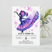 ダンサーズデジタルバレリーナ誕生日 招待状 (スタンド正面)
