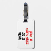 ダンサーゾンビレイヤー ラゲッジタグ (裏面縦)