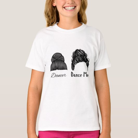 ダンサーダンスママ Tシャツ (正面)