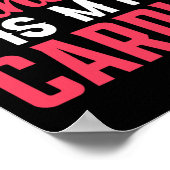 ダンサーダンスライン踊りはマイカーディオ ポスター (角)