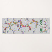 ダンサーバスタオル ヨガマット (正面(横))