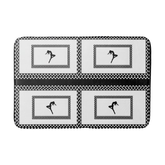 ダンサーバスルーム浴槽 バスマット (正面)