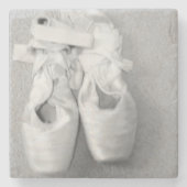 ダンサーバレエ靴の写真 ストーンコースター (正面)