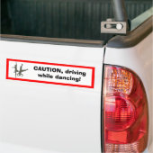 ダンサーバンパーステッカー バンパーステッカー (トラック上)