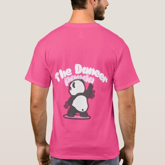 ダンサーパンダTシャツ Tシャツ (裏面)