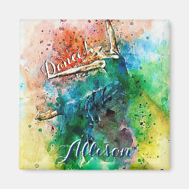 ダンサーパーソナライズされた マグネット