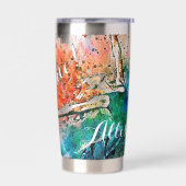 ダンサーパーソナライズされた 保温保冷タンブラー (左面)