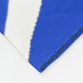 ダンサーフリースブランケットベリー&ブルー フリースブランケット (角)