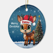 ダンサーベイビー 子鹿🦌 🎄 セラミックオーナメント (左)