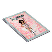 ダンサーホワイト虹彩色ノート#2 ノートブック (右側)