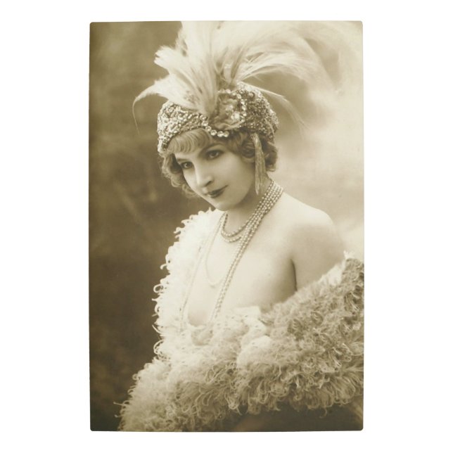 ダンサーメタルポートレートプリント メタルプリント (正面)