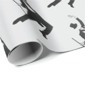 ダンサーラッピング紙 ラッピングペーパー (ロールコーナー)