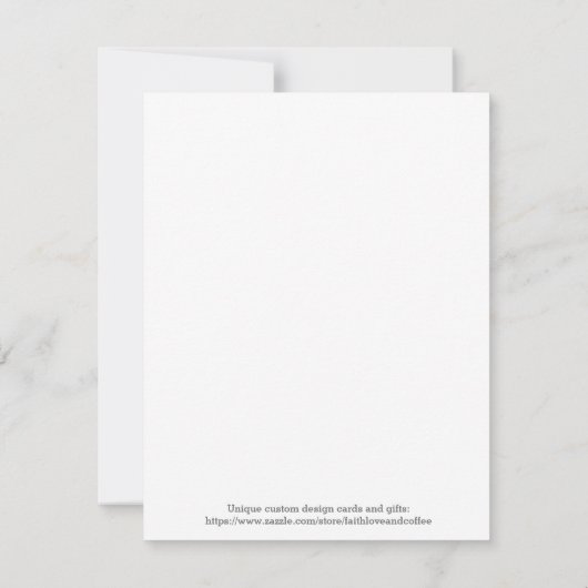 ダンサー感動的バレエカードをパーソナライズ (裏面)