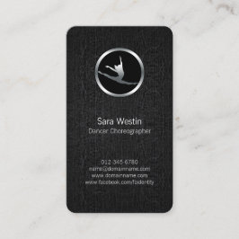ダンサー振付家クロムダンサーの名刺 名刺