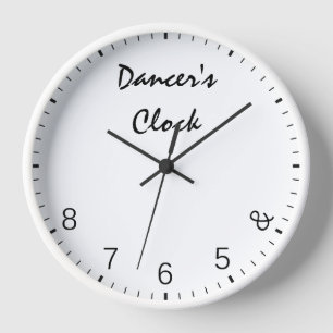 ダンサー時計 – おもしろい踊りダンスユーモア5678 壁時計