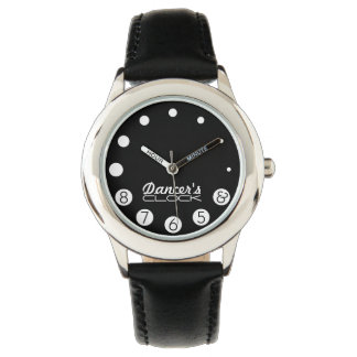 ダンサー用の数字を持つダンサークロック。 腕時計