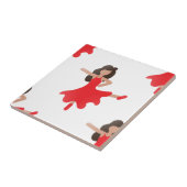 ダンサー絵文字 タイル (側面)