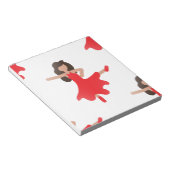 ダンサー絵文字 ノートパッド (アングル)