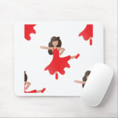 ダンサー絵文字 マウスパッド (マウス)