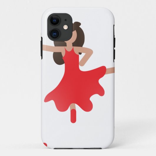 ダンサー絵文字 Case-Mate iPhoneケース (裏面)