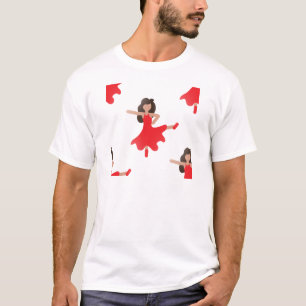ダンサー絵文字 Tシャツ