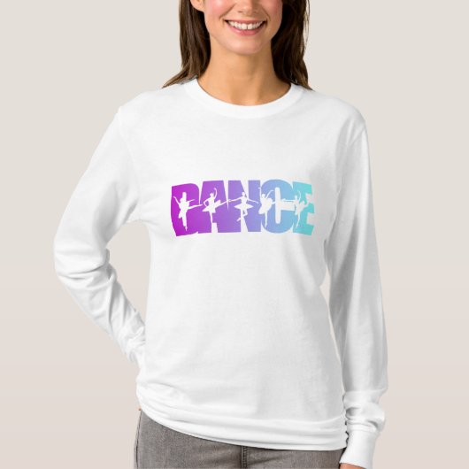 ダンサー色のダンス Tシャツ (正面)