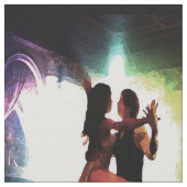 ダンサー踊りカップル ファブリック (クローズアップ)