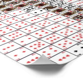 ダンサー遊のカードモンタージュ ポスター (角)