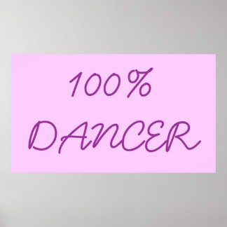 ダンサー100% ポスター