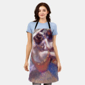 ダンサー1899エドガー・デガス エプロン (着用した状態)